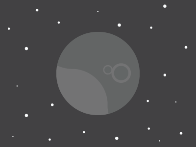 Mercury illustration mercury space