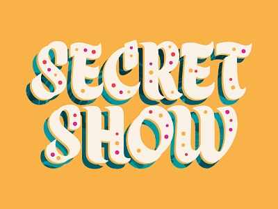 Shhhh pt.2 brush lettering lettering sign painting type type design