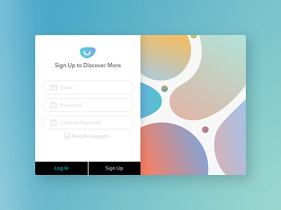 Sign Up design digital graphic design modal sign up ui ux visual design