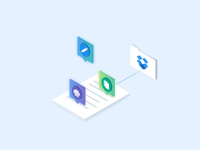 File Permissions file illustration isometric permissions security sharing