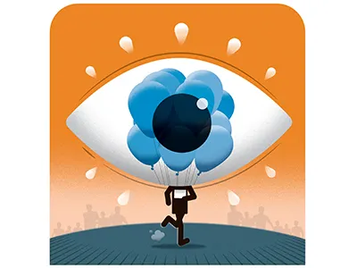 It's a boy editorial illustration