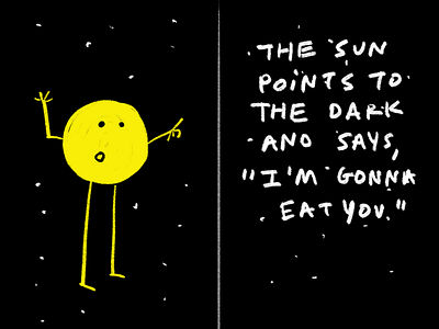 Hungry Sun apple pencil ipad pro procreate story sun