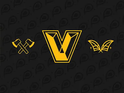 Vamos Project Ideas icons letter mike swim v vamps