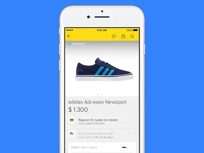 Nunca dejes de buscar app list mercadolibre search ux