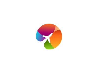 Aeroplane aeroplane aviation colorful design flight flight path holding pattern icon lift logo loop plane