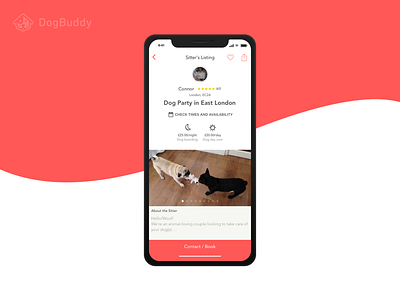 DogBuddy - Adapting to iPhone X apple dog dogs ios ios11 iphone iphone ten iphonex new ten