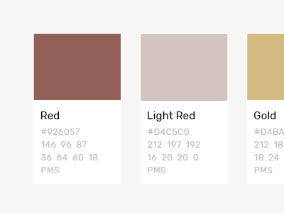 Color Palette Style Guide brand branding color color palette identity logo style guide