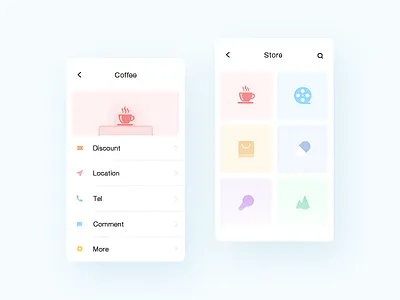 A "light" app app color design icon illustator light logo mobile ui ux visual
