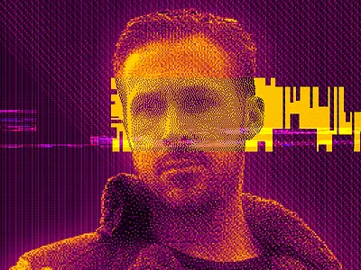 Ryan Gosling - Blade Runner 2048 2049 art blade crt fan glitch gosling retro runner ryan