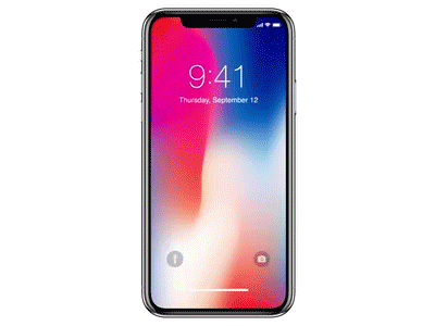 iPhone X Lock screen UI Game brick breaker game interaction iphone x lock screen