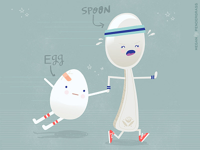 The Egg & the Spoon characters childrens book egg spoon