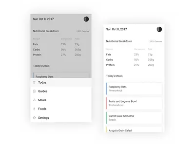 Meal Plan App health macros mobile nutrition