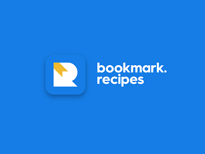 bookmark.recipes app bookmark branding cooking identity logo r recipes website