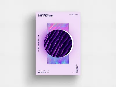 Blades abstract art blades daily gradient gradients graphic illustration poster postereveryday print riangle