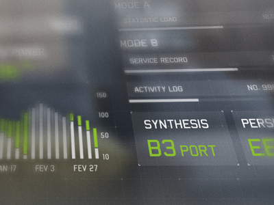 User Interface concept for DNA Security application dna game hud interface sci fi ui ux