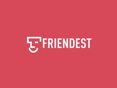Friendest Logo f face logo smiling