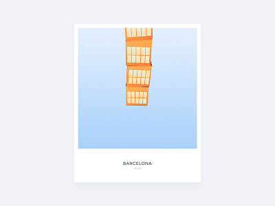 Barcelona illustration