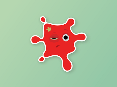 Tomato Playoff dribbble face playoff splat tomato veggie