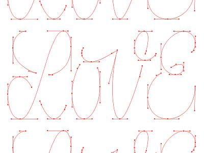 Love Béziers beziers handlettering hashtaglettering lettering process vector vectormachine