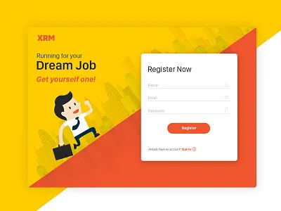 Login Page Concept - Web App login page ui design ux design