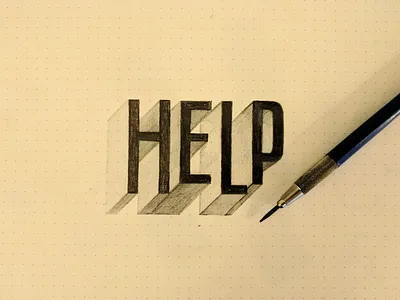 Letter-drawing doodle hand drawn letters