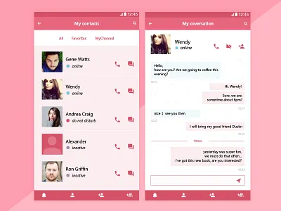 Message app message app ui