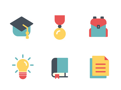 Education Flat Iconset backpack book icon college education flat icon icon iconset school