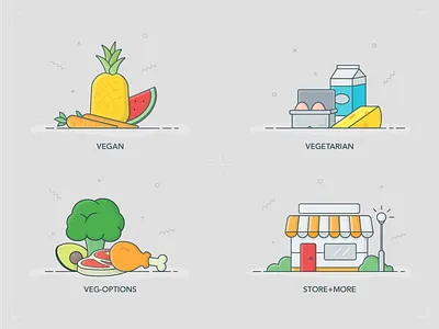 HappyCow | Vegan and Vegetarian Icons happy cow icons store vegan vegetarian veggies. veggie icons
