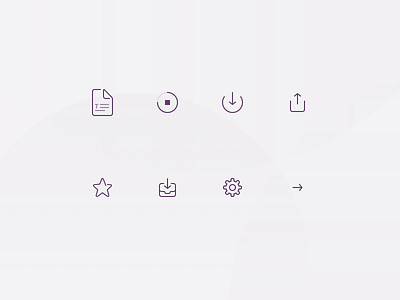 File transfer icons file icon purple