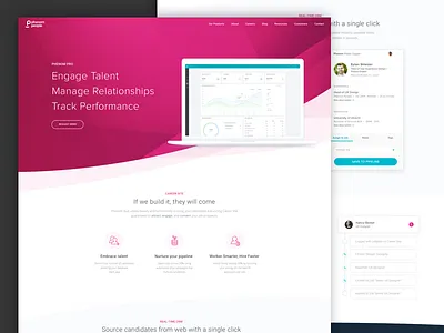 Phenom site - Category page Pro career category clean page phenompeople responsive site