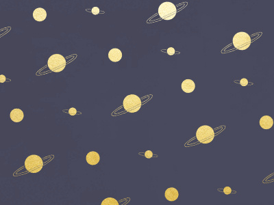 Planets art custom graphic design illustration pattern print surface design textile design