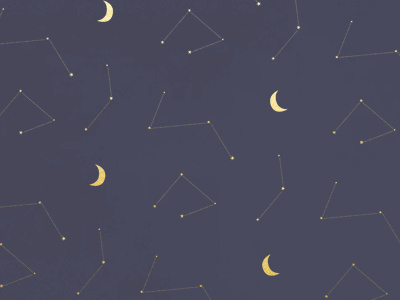 Constellations art custom graphic design illustration pattern print surface design textile design