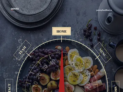 Navigation daily ui navigation site ui visual web