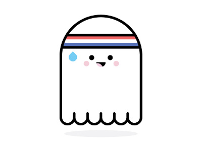 I'm Exorcising cute exercise ghost halloween illustration sweat