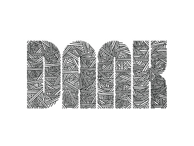 Dank Logo hand illustration logo