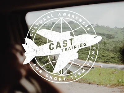 Cast Stamp Logo branding illustration logo logo design vector