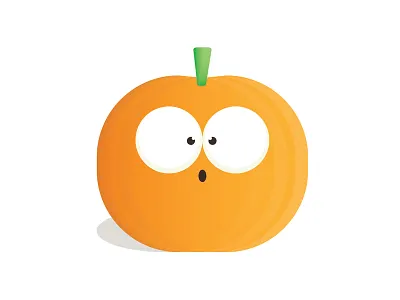 boo! cute halloween illustration pumpkin spooky vector