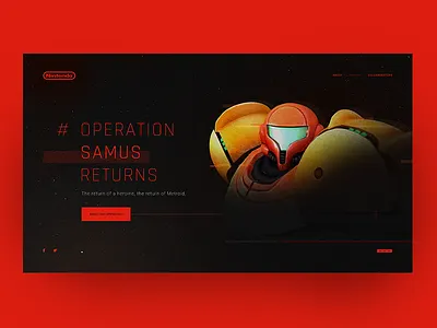 #OperationSamusReturns fanmade metroid nintendo operationsamusreturns samus website