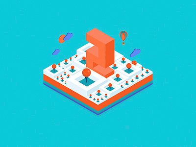 36 Days of Type "2" 36daysoftype illustration isometric type typography vector