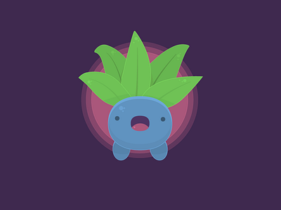 36 Days of Type Oddish daysoftype goodtype letter nintendo pokemon pokemon go tipography type typespire