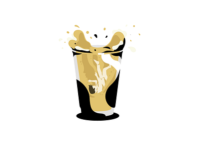 Fall beer heartbreak illustration pain pint vector woman yellow