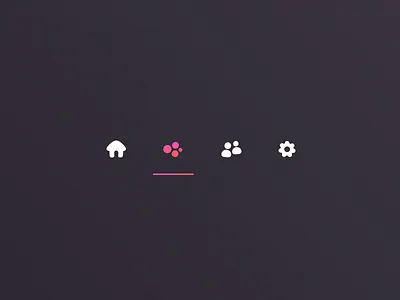 Bubbles bubble gradient icon round