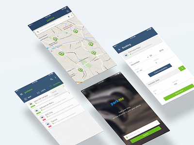 Park Me Mobile Apps apps mobile mobile apps park apps parking user experience user interaction
