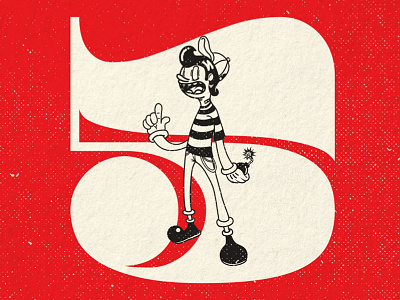Dandy Boy 30s illustration retro rubber hose vintage