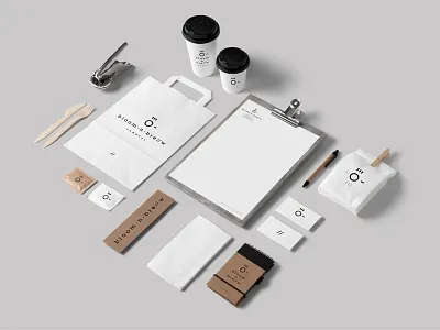 Bloom-n-Brew identity brand identity logo logotype