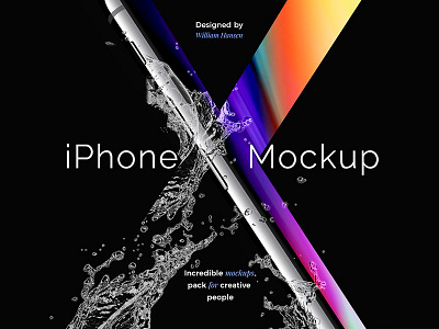 Freebie: iPhone X Mockup Set free freebie iphone iphone x mockup mockups pixelbuddha set