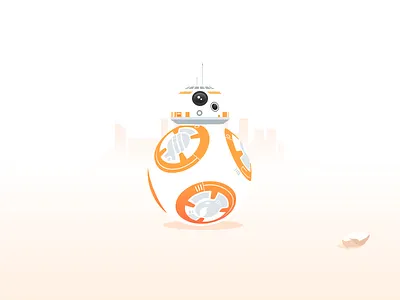 BB8 vector bb8 illustration robot star wars