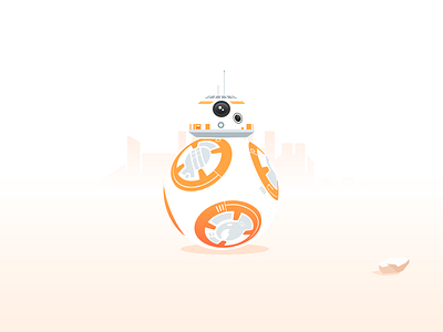 BB8 vector bb8 illustration robot star wars