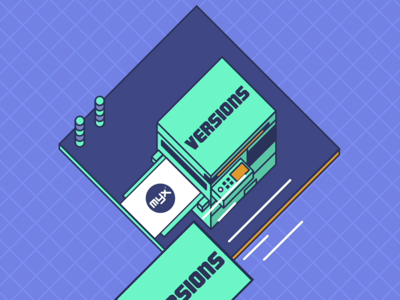 MYX Versions Part C after effects animation isometric motion design motion graphics