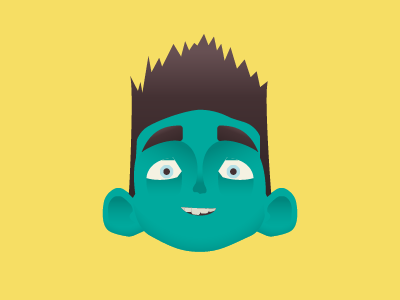 Zombie Norman! halloween illustration paranorman portrait vectober